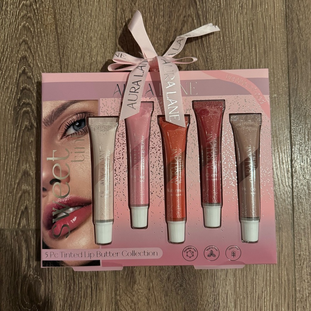 ⭐️NWT⭐️ Aura Lane Sweet Tint, 5-Piece Tinted Lip Butter Collection